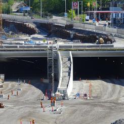 Förbifart Stockholm är en av de objekt som kommer att visas upp under WTC 2025. Foto: Holger Ellgaard