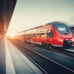 Digitala lager och uppkopplade sensorer används allt oftare vid järnvägen för att övervaka och förbättra befintlig infrastruktur. Foto: Fraunhofer Rail