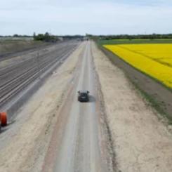 Win-win-win i hållbarhet för Fyrspåret. Foto: Trafikverket