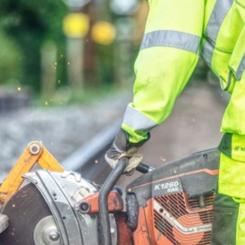 Tågstopp mellan Malmö och Lund i höst. Foto: Trafikverket