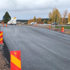 Gamla Gäddviksbron åter öppen för trafik. Foto: Trafikverket
