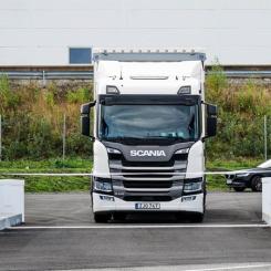 Gasum och Scania utvidgar biogasinfrastrukturen med ny tankstation i Södertälje Foto: Scandia