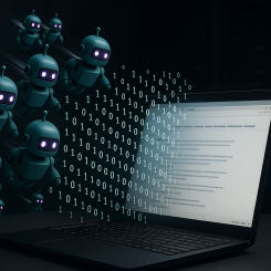 AI-bottar bombarderar webbplatser – upp till en halv miljon förfrågningar per dag. Bild: Barracuda Networks