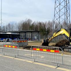 Nu påbörjas arbetet med att elektrifiera Svealandstrafikens bussdepå i Örebro. Foto: Svealandstrafiken