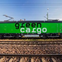 Mb-lok är en av loktyperna som kommer användas för Stegras transporter. Foto: Green Cargo AB