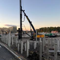 Grundläggning är byggandets startpunkt – och ofta dess mest riskfyllda fas. Foto: Anders Carlsson