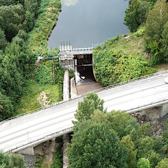 Gyttorps vattenkraftverk. Foto: Hagby Kraft: