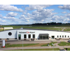 Halmstads flygplats Foto: Halmstads Flygplats AB.