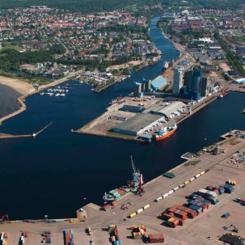 I Oceanhamnen etableras en ny kaj på 200 meter och en ny yta för godshantering på 21 000 kvadratmeter. Foto: Hallandshamnar
