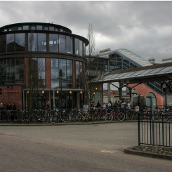 Nu blir det nytt dubbelspår mellan Hässleholm och Lund. Här Hässleholms centralstation. Foto: David Castor