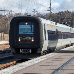 Falkenbergs station. Foto: Hallandstrafiken