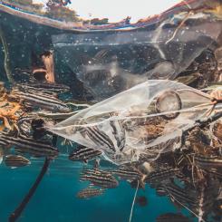 En övergång till en cirkulär plastekonomi, där plastprodukter återanvänds, materialåtervinns och hanteras ansvarsfullt, är avgörande för att lösa nedskräpningsproblemet, menar IKEM. Foto: naja bertolt jensen/unsplash