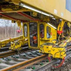 Spårbyteståg. Foto: Kerstin Ericsson, Trafikverket