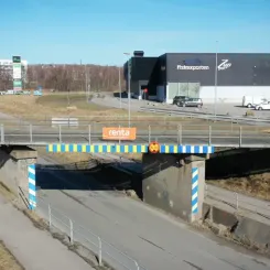 Varbergstunneln rivs. Foto: Implenia Sverige AB