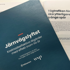 Rapporten har skrivits av Fredrik Bergström, Tore Englén och WSP. Foto: SJ