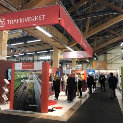 Järnvägsmässan Elmia Nordic Rail arrangeras den 10-12 oktober. FOTO: Anders Carlsson