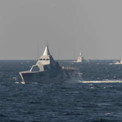 Korvetter av Visbyklass kommer att delta. Foto: Jimmie Adamsson/Försvarsmakten.