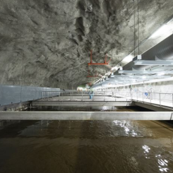 I Käppalaverket renas idag avloppsvatten från mer än en halv miljon människor. Foto: Rikkard Häggbom