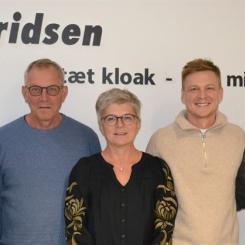 Kim Lauridsen, Niels Arne Lauridsen, Alice Lauridsen, Daniel Lauridsen, Casper Lauridsen. Foto: Uniwater