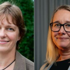 Jenny Lundström och Cecilia Linder. Foto: Mälardalsrådet