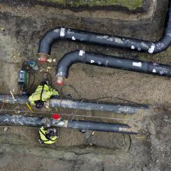 Kudsk Service Aps är baserade i Köpenhamn i Danmark och är specialiserade på underhåll av trycksatta system inom vatten, avlopp, fjärrvärme, fjärrkyla och industri genom anborrning och blockering. Foto: Uniwater