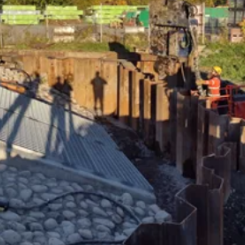 Kulverten behövs för att hantera de ökade vattenflödena för Spångaån och Bällstaån. Foto: Trafikverket