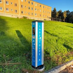 Det gemensamma projektet är ett samarbete mellan Gavlegårdarna, Gävle Parkeringsservice, Gävle Energi och Gavlefastigheter. Foto: Gavlegårdarna