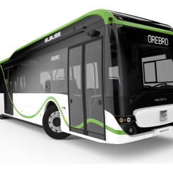 Eitech installerar ny laddningsinfrastruktur i den befintliga bussdepån i Bettorp. Foto: Eitech