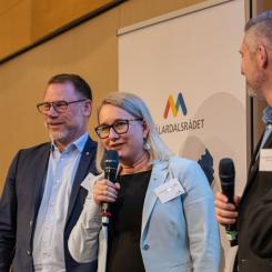 Cecilia Linder, regionråd Region Uppsala och vice ordförande i gruppen Internationell tillgänglighet och konkurrenskraft. Foto: Aksel Örn Ekblom/Mälardalsrådet.