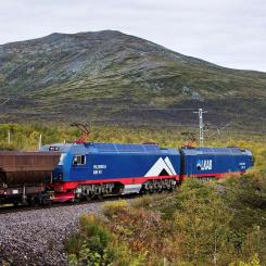 LKAB tvingades ställa in drygt 1000 tågtransporter 2022.
FOTO: LKAB
