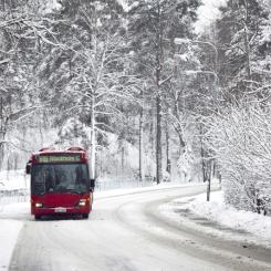Kraftig minskning av kollektivtrafiken under pandemin visar ny rapport från Transportstyrelsen. Bild: Liza Simonsson.
