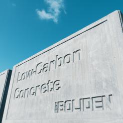 Lågkolhaltig betong. Foto: Thomas Concrete Group