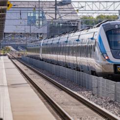 Trafikverket bygger ut sträckan Tomteboda – Kallhäll. Foto: Trafikverket