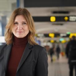 Maria Nyman, trafikdirektör på Skånetrafiken. Foto: Jakob Pihl