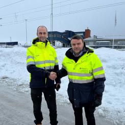 Markus Franzén och Patrick Mattsson. Foto: Kvarken Port