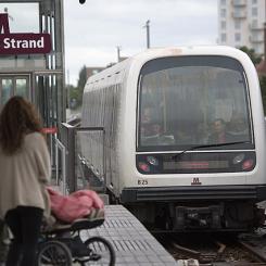 Tunnelbanan i Amager Strand, Köpenhamn. Foto: News Øresund – Jenny Andersson/Wikimedia Commons