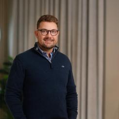 Michael Fohlin, vd Holtab. Pressbild: Holtab