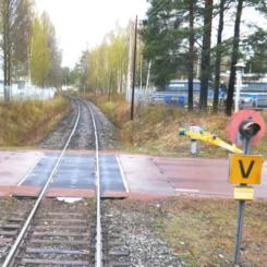 Morastrand-Lomsmyren, Mora - elektrifiering av järnväg Foto: Trafikverket
