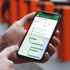Planerat underhåll, signalfel eller nedriven kontaktledning, för alla tillfällen när tågen inte går - var är bussen, när ankommer den, vilken buss ska jag åka med, vart stannar den och när beräknas den vara framme. Foto: Nobina