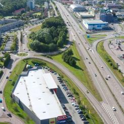 En av de största utmaningarna är att ta fram en lösning som inte påverkar angränsande detaljplaner. Foto: Trafikverket