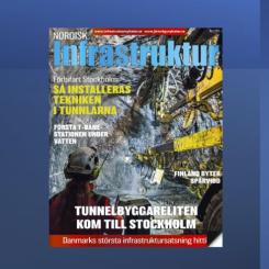 Nya numret av tidningen Infrastrukturnyheter.