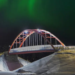 Norrbotniabanan är en 27 mil ny järnväg mellan Umeå och Luleå. I Umeå kommun planeras resecentrum i centrala Umeå samt en regionaltågsstation i Sävar. Bild : Trafikverket
