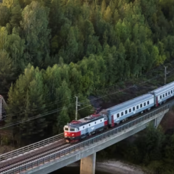 Inhouse Tech projekterar och konstruerar broar längs Norrbotniabanan. Foto: SWECO