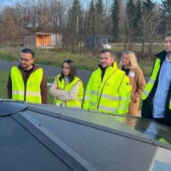 Arkivbild från deltagare på innovationskonferensen vatten, arrangerad av Tekna, som besökte Vattencentret i oktober 2024. Foto: Inger Anita Merkesdal