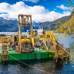 När fullt utnyttjad kommer Viking Link att kunna försörja 1,4 miljoner hushåll i Storbritannien med elektricitet. Foto: Projekt Viking Link