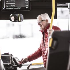 Ny app och utökat biljettsamarbete. Foto: Länstrafiken Jämtland