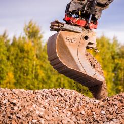 Genomförandet sker i ett område med både befintlig och planerad infrastruktur. Foto: Nyab