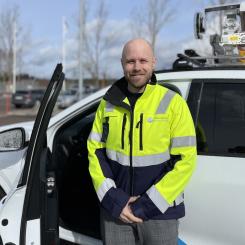 Joakim Karlsson. Foto: Nybro Energi