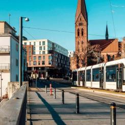 Spårväg är det kanske mest effektiva transportmedlet i stadsmiljö.