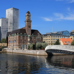 Malmö planerar för ny öresundsförbindelse. Foto: Malmö Stad